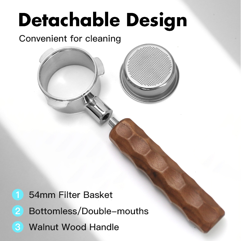 54mm 커피 Bottomless Portafilter - Breville Espresso Bes870 리뷰 및 가격