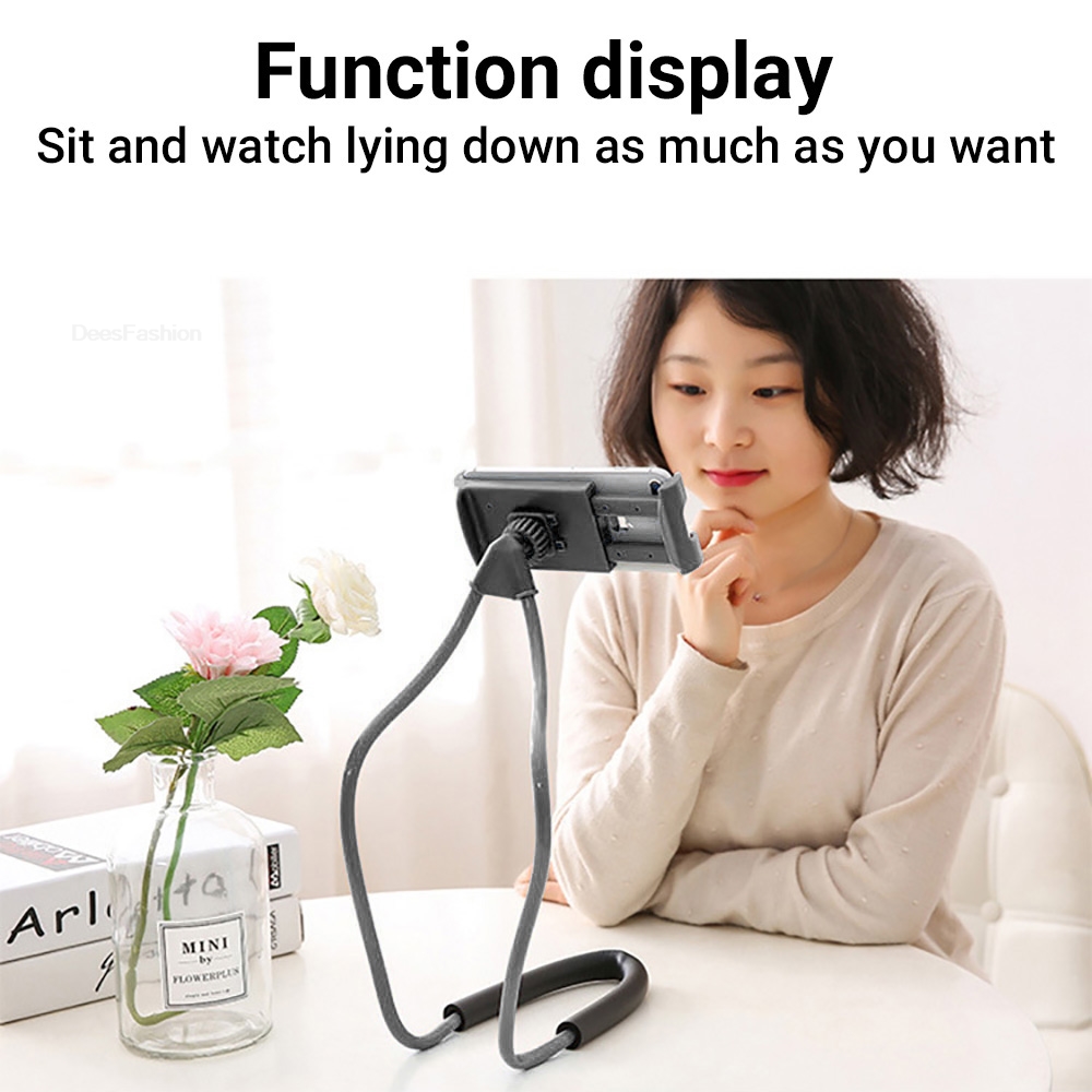 유연한 휴대폰 홀더 목걸이형 거치대 침대용 360도 회 - Taco Stand Holder 리뷰 및 가격